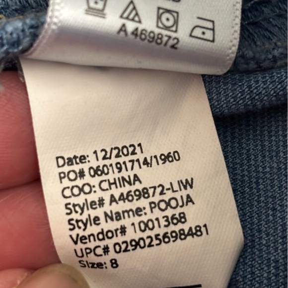 LOGO Lori Goldstein pull-on patch jeans - Picture 6 of 10